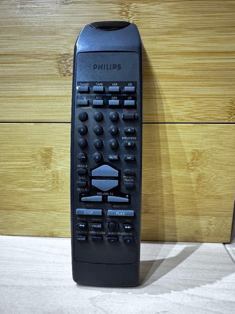 ✅ Philips RH6640 / 01 Remote Control - Philips Stereoset, Ophalen, Refurbished, Origineel, Receiver of Versterker