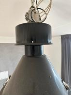 Industriële hanglamp - Vintage fabriekslamp, Ophalen of Verzenden, Gebruikt, Metaal, 75 cm of meer