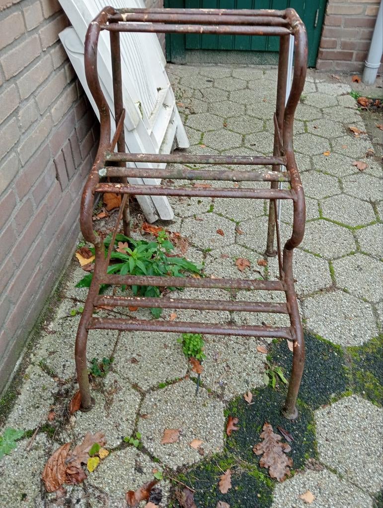 Oude stucadoorstrap, Ophalen, Gebruikt, Trap, Minder dan 2 meter