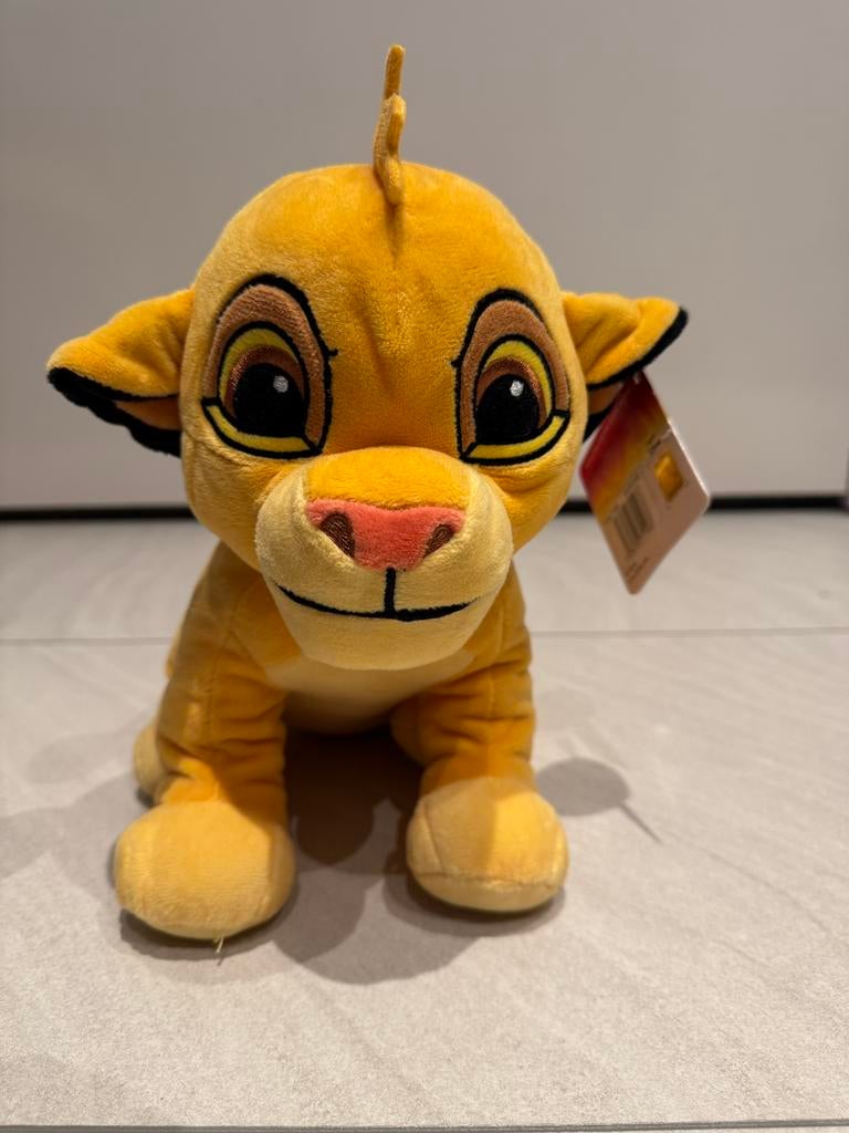 Disney knuffel van The Lion King - Simba - Nieuw, Ophalen of Verzenden, Nieuw, Tijger