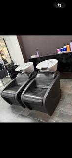 Twee Wasunit zwart en 6 stoelen en 4 kasten, Ophalen of Verzenden