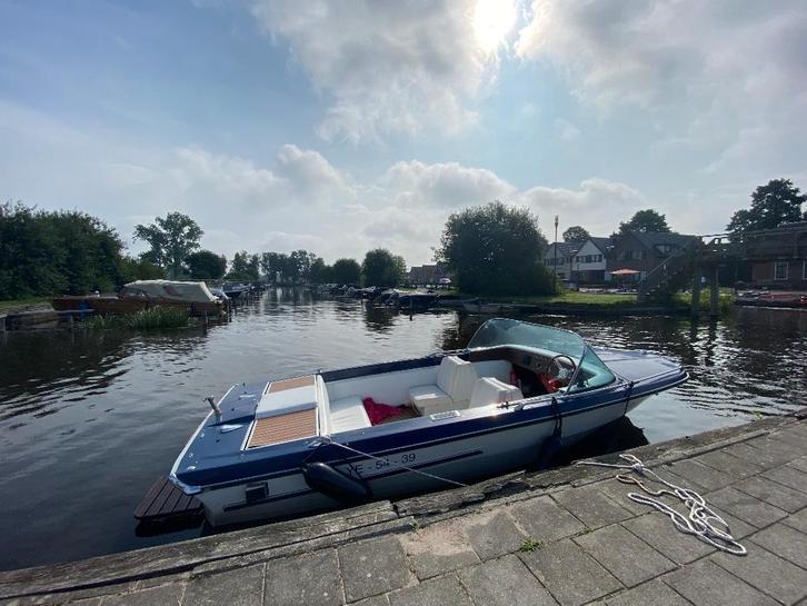 Unieke speedboot Glastron V172, Watersport en Boten, Speedboten, Gebruikt, 3 tot 6 meter, Benzine, 70 tot 120 pk, Polyester, Binnenboordmotor