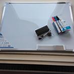 Whiteboard 60x45 cm + bijbehoren., Ophalen of Verzenden, Nieuw, Whiteboard