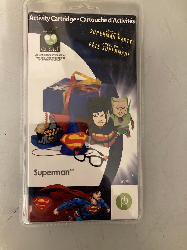 Cricut cartridge Superman, Hobby en Vrije tijd, Scrapbooking, Ophalen of Verzenden, Nieuw, Cartridge, Cricut