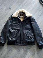 PME Legend Leren Piloten Jack - Zwart - Maat XL, Zwart, Maat 56/58 (XL), Ophalen of Verzenden, Zo goed als nieuw
