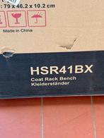 VASAGLE Kapstok Schoenenrek Industrieel Metaal Hout, Nieuw, Metaal, 150 tot 200 cm, Ophalen