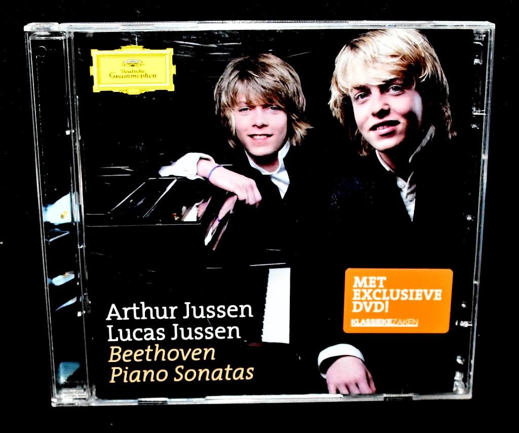 Arthur Jussen - Lucas Jussen - Beethoven (CD + DVD), Verzenden, Classicisme, Zo goed als nieuw, Overige typen