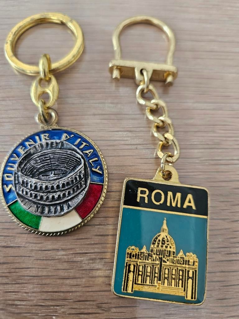 Italië Roma sleutelhangers, Verzamelen, Ophalen of Verzenden, Knuffel of Figuurtje