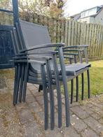 Set van 4 tuinstoelen Karwei, Ophalen, Gebruikt, Kunststof, Stapelbaar