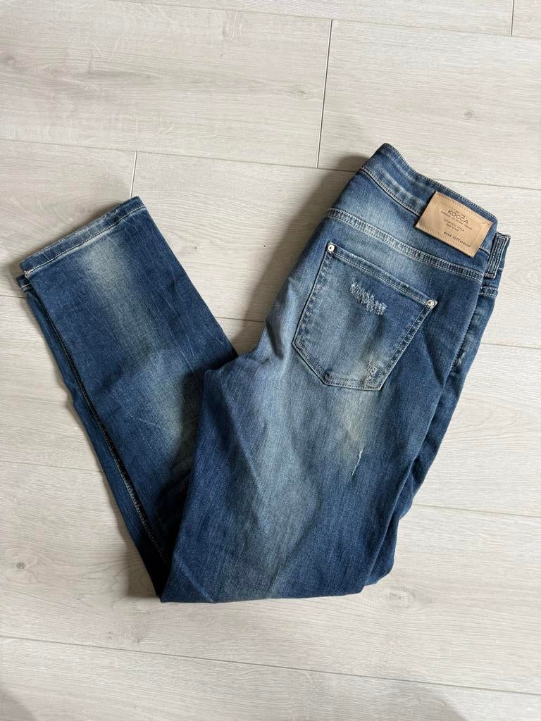 KOCCA Jeans - Stoere spijkerbroek - maat 27, Ophalen of Verzenden, Zo goed als nieuw, Blauw, W27 (confectie 34) of kleiner