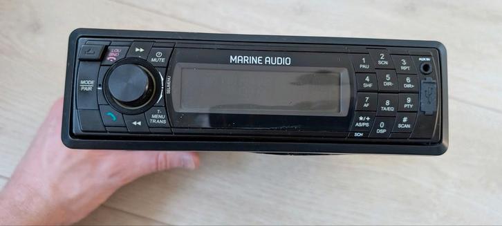 Marine Audio Radio - DAB/FM/AM met USB en Bluetooth, Auto diversen, Autoradio's, Gebruikt, Ophalen of Verzenden