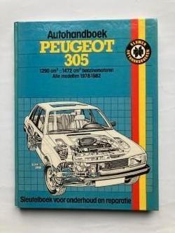 Autohandboek van Kluwer Peugeot 305  1978 - 1982, Auto diversen, Handleidingen en Instructieboekjes, Ophalen of Verzenden