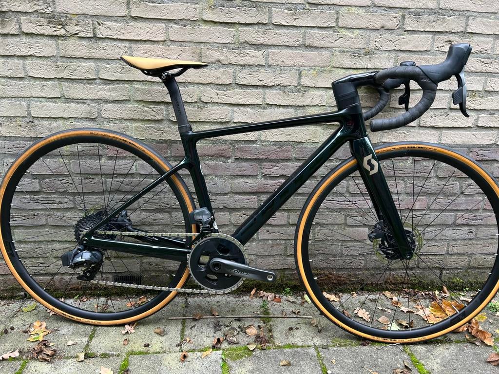 Scott Addict RC 20 carbon Sram Force AXS 12sp maat 47cm, Fietsen en Brommers, Carbon, Zo goed als nieuw, Meer dan 20 versnellingen