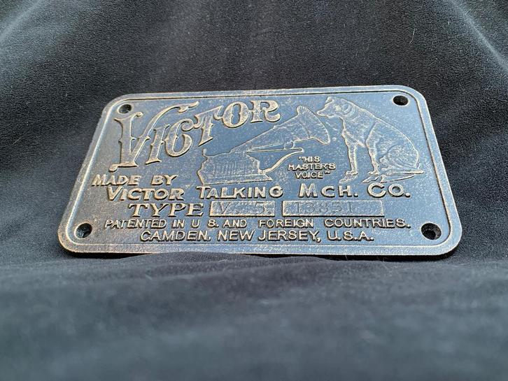 His Master's Voice, Hond Nipper plaat, Verzamelen, Retro, Audio en Video, Ophalen of Verzenden