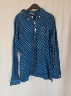 Stoere blauwe polo met stippen mt 152 merk Scotch Schrunk, Gebruikt, ., Ophalen of Verzenden, .