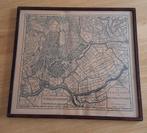 Kaart van Schieland en Krimperwaard - 44x39 cm, Gelezen, Voor 1800, Isaak Tirion, Ophalen of Verzenden