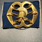 Baretembleem Regiment Verbindingstroepen Koninklijke Landmac, Ophalen of Verzenden, Landmacht, Nederland, Embleem of Badge