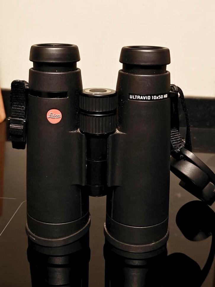 Leica Ultravid 10x50HD verrekijker, Audio, Tv en Foto, Optische apparatuur | Verrekijkers, Gebruikt, Dakkant (recht), 8 tot 12x