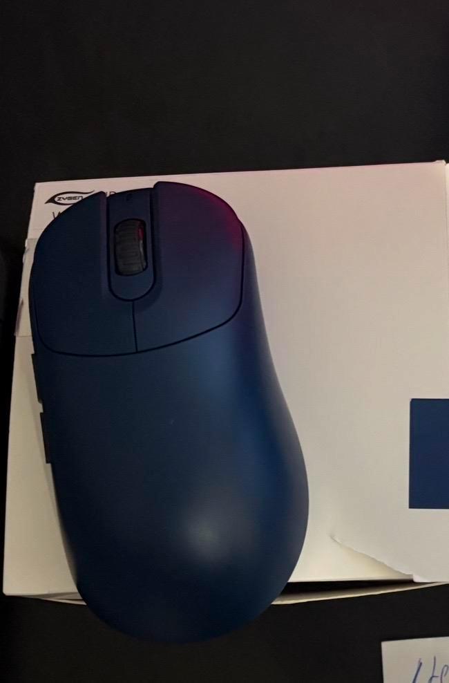 Vaxee NP01s v2 Deep Blue Gaming Muis, Computers en Software, Muizen, Zo goed als nieuw, Muis, Rechtshandig, Bedraad, Ergonomisch