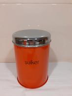 Vintage Brabantia oranje suikerbus, Ophalen of Verzenden, Huis en Inrichting