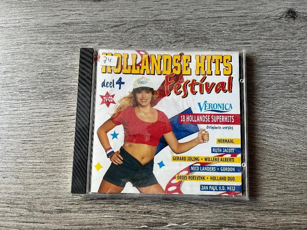 CD Hollandse hits festival deel 4, Ophalen of Verzenden, Zo goed als nieuw, Levenslied of Smartlap