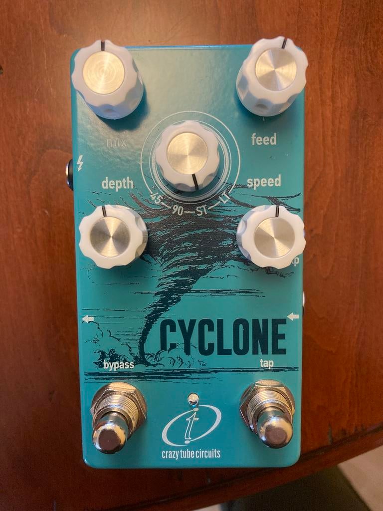 Crazy tubes circuits cyclone phaser effectpedaal 70s 90s, Muziek en Instrumenten, Effecten, Nieuw, Overige typen, Ophalen of Verzenden