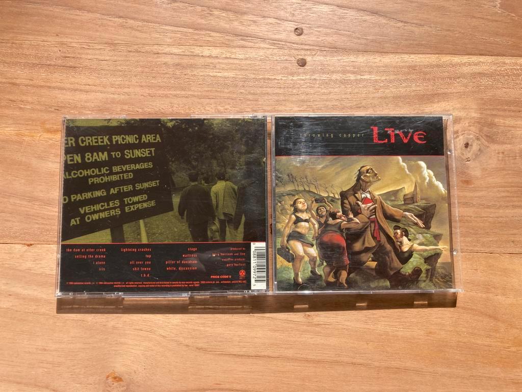 Live - Throwing copper CD, Ophalen of Verzenden, Gebruikt, Poprock