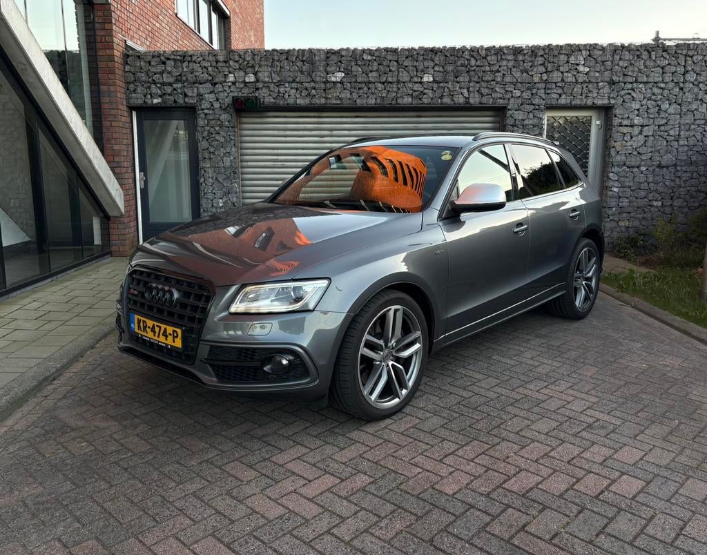 Audi SQ5 3.0 TDI Quattro 313PK V6  B&O/LED/Camera/ACC/Memory, Auto's, Audi, Particulier, SQ5, 4x4, ABS, Achteruitrijcamera, Adaptieve lichten