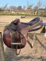 Boomloos FRA ponyzadel, bruin, Dieren en Toebehoren, Ophalen of Verzenden, Gebruikt, Recreatie