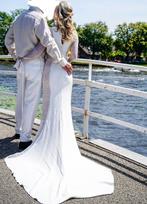 Prachtige trouwjurk van Roberto Cavalli. (top merk), Ophalen of Verzenden, Zo goed als nieuw, Wit, Trouwjurk