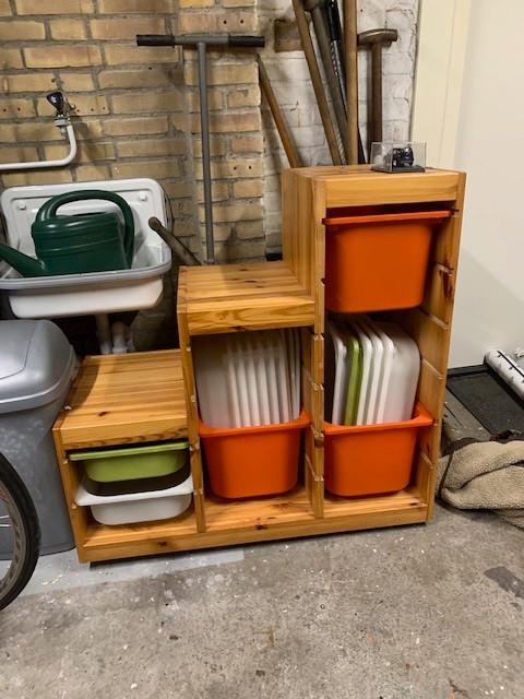 opbergsysteem met lades en deksels, Ophalen, Gebruikt