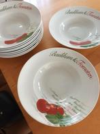 Set van 10 mooie pastaborden, Huis en Inrichting, Keuken | Servies, Ophalen, Gebruikt, Keramiek, Bord(en)