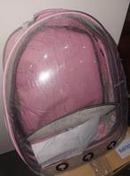roze huisdier-rugzak transparante draagtas, Dieren en Toebehoren, Ophalen, Nieuw