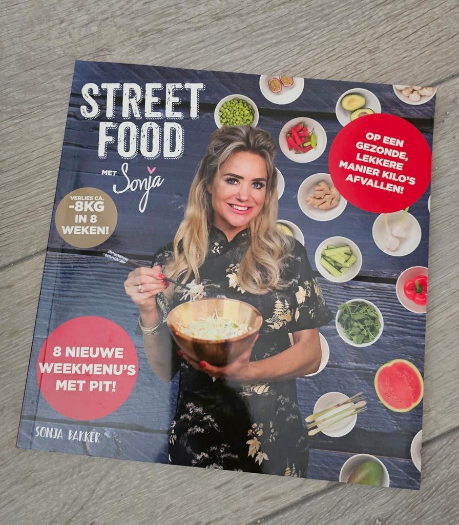 Streetfood met Sonja, Dieet en Voeding, Ophalen of Verzenden, Zo goed als nieuw, Sonja Bakker