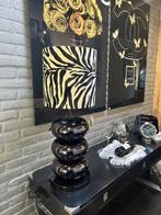 Colmore Lampenvoet Zwarte Bollen, Ophalen, 50 tot 75 cm, Nieuw, Colmore lamp, zwarte lampenvoet, hotel chic lamp, moderne lamp,