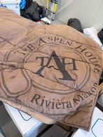 Riviera Maison deken, Gebruikt, Bruin, Overige maten, Ophalen of Verzenden