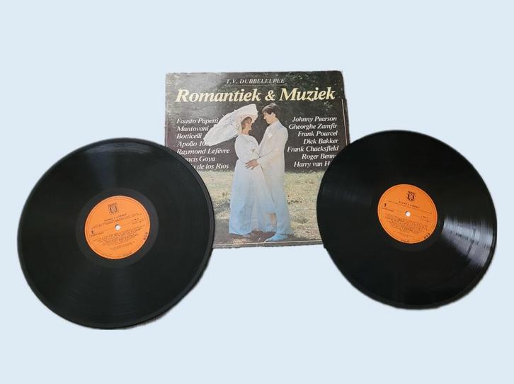 Romantiek & Muziek - dubbel lp ~ MP8406, Cd's en Dvd's, Vinyl | Verzamelalbums, Gebruikt, Pop, 12 inch, Ophalen of Verzenden