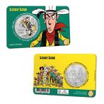 5 Euro Belgie 2024 - Lucky Luke - BU Coincard Reliëf / Kleur, Postzegels en Munten, Verzenden, België, 5 euro, Losse munt