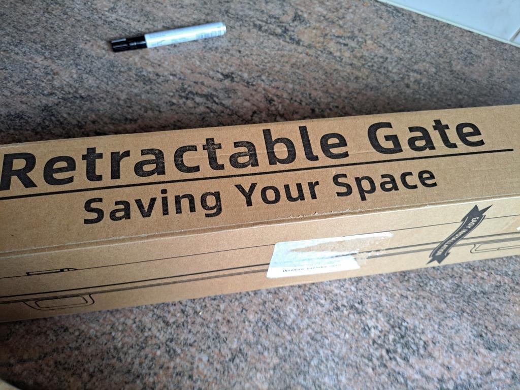 Oprolbaar traphekje nieuw in doos, Ophalen