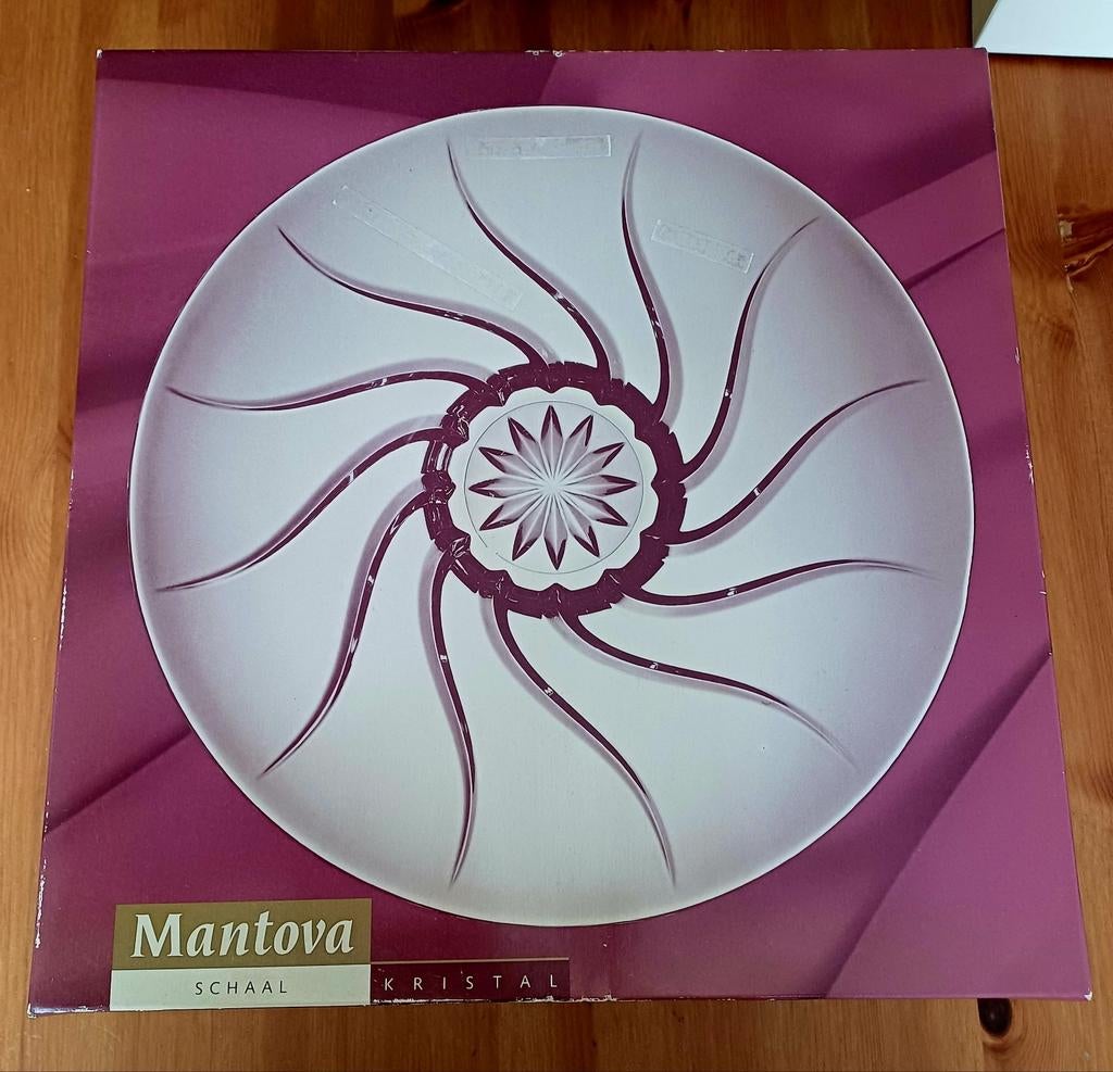 Mantova Kristal Schaaltje - Elegant Design, Ophalen