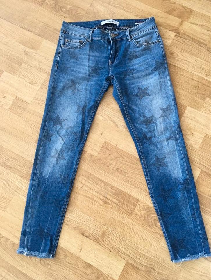 Miss America - Boyfriend skinny jeans stars - mt xs, Kleding | Dames, Spijkerbroeken en Jeans, Zo goed als nieuw, W27 (confectie 34) of kleiner