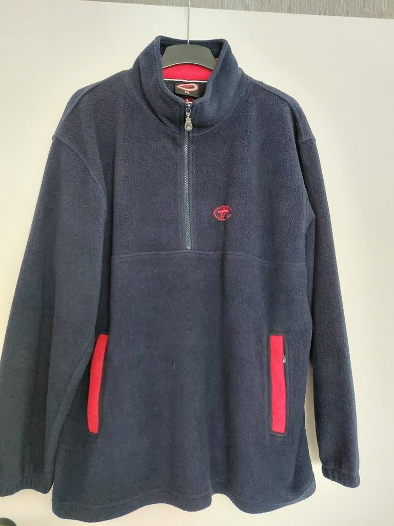 DONKERBLAUWE FLEECETRUI MAAT XXL, Ophalen of Verzenden, Zo goed als nieuw, Overige maten, Blauw