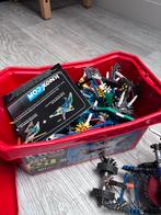 Grote set K'nex met rode opbergbox, Kinderen en Baby's, Speelgoed | Bouwstenen, Ophalen of Verzenden, Gebruikt, K'nex
