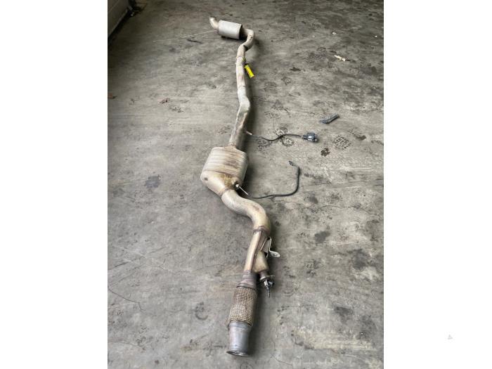 Uitlaat Midden + Einddemper van een Mercedes GLC-Klasse, Gebruikt, -, Ophalen of Verzenden, -