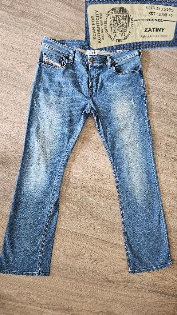 Diesel ZATINY W34 L32 * 34x32 - BOOTCUT - y2k - #D1750, Kleding | Heren, Diesel, Blauw, Diesel, Ophalen of Verzenden