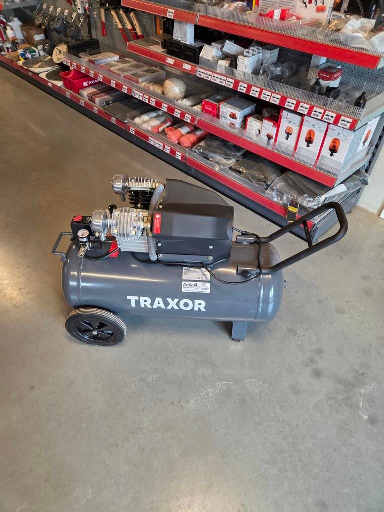 Traxor compressor K10 90/415 MA, Doe-het-zelf en Verbouw, Compressors, Ophalen, 6 tot 10 bar, Nieuw, 400 tot 800 liter/min
