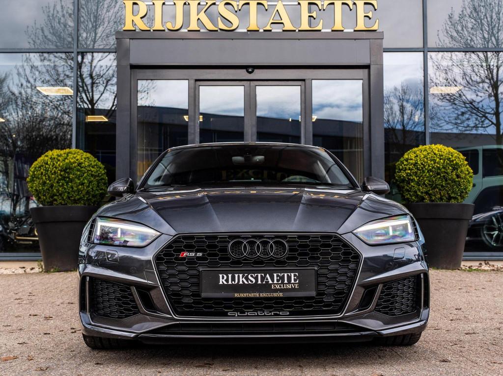 Audi RS 5 2.9 TFSI RS5 quattro|KERAMISCH|CARBON|MEMORY|HUD, Auto's, Automaat, Gebruikt, 4 stoelen, RS5