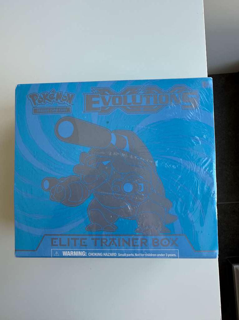 Pokemon Evolutions 2016 ETB Blastoise Art Sealed, Ophalen, Zo goed als nieuw