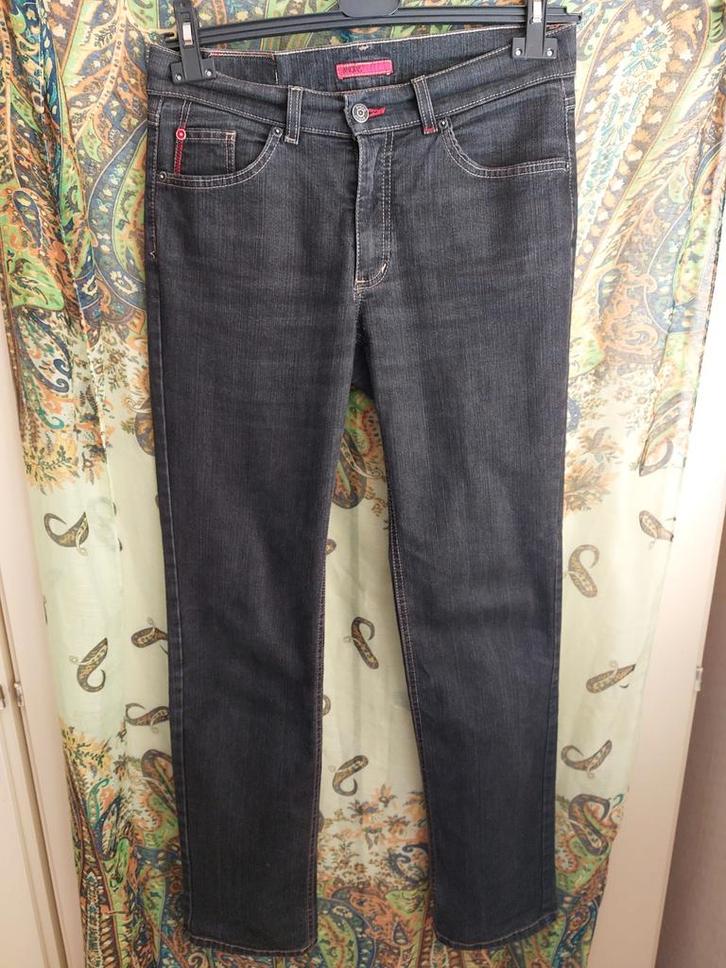 Angels jeans zwart/donkergrijs maat 40 model Cici 3432 zgan, Kleding | Dames, Spijkerbroeken en Jeans, Zo goed als nieuw, W30 - W32 (confectie 38/40)