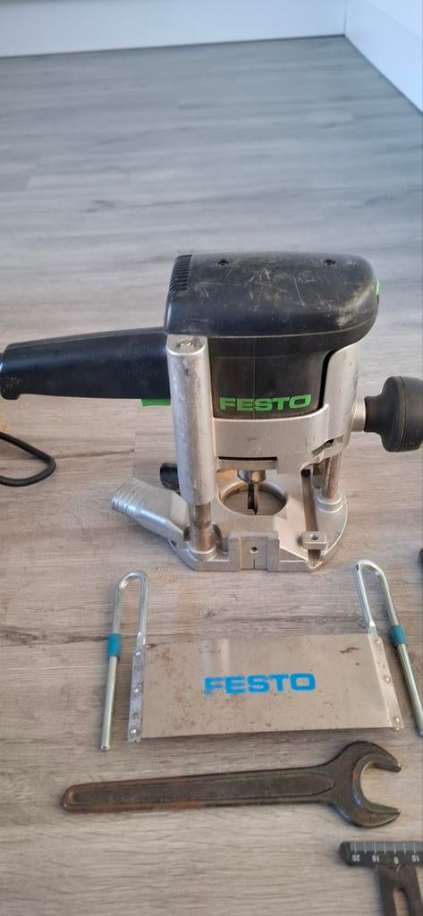 Festool bovenfrees met accessoires, Ophalen of Verzenden